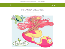 Tablet Screenshot of mela-nina.com